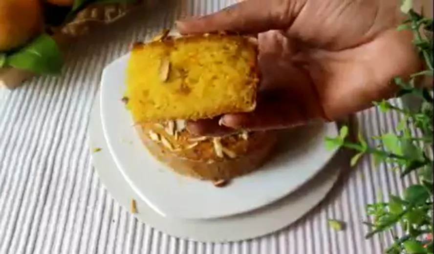 Mango Rava Cake Recipe